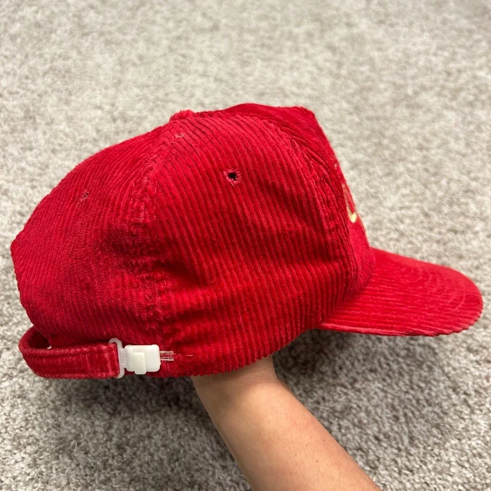 Vintage San Francisco 49ers Script Corduroy Hat The Cord Sport‎ Specialties NFL